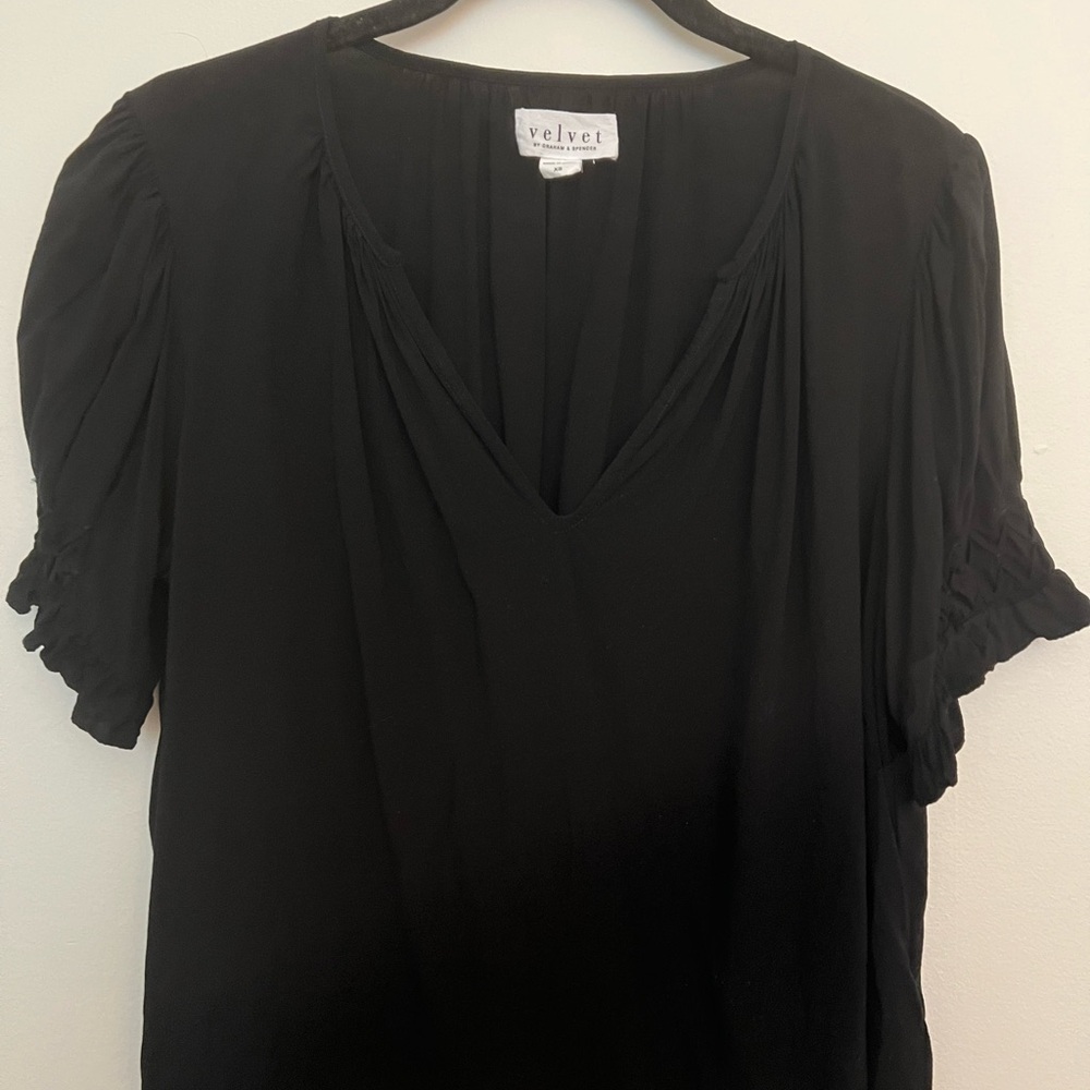 Velvet Brand Women's Black Top